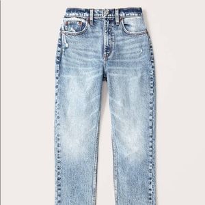 A&F Curve Love High Rise Mom Jean